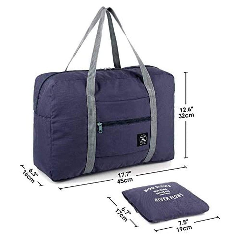 2 Pack Foldable Travel Bag Waterproof Travel Duffel Bag,Women Ladies