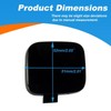 CZShiYue Car Front Bumper Tow Hook Cover Cap Towing Eye