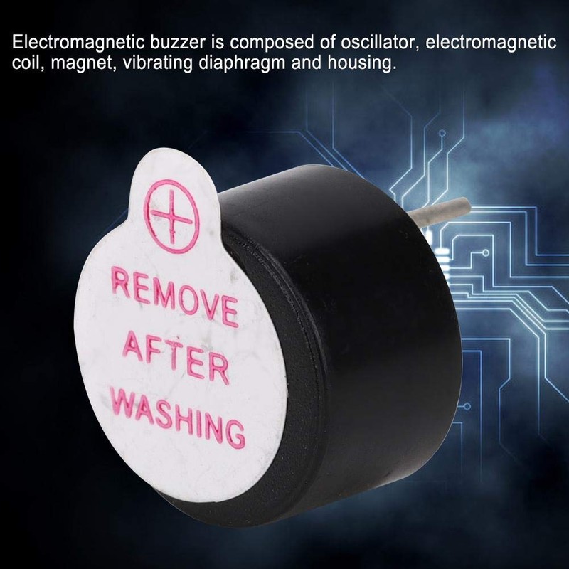 DC3V Active Piezo Buzzer Alarm Sensor, Beeper Alarm for Electromagnetic