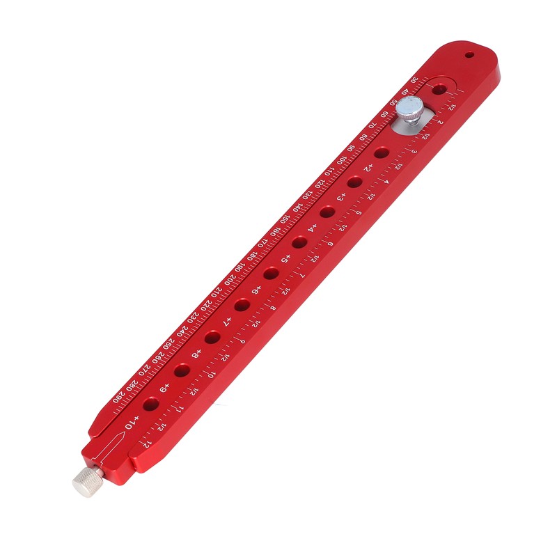 Woodworking Circle Ruler Aluminium Alloy Adjustable Woodworking Circular Drawing Tool
