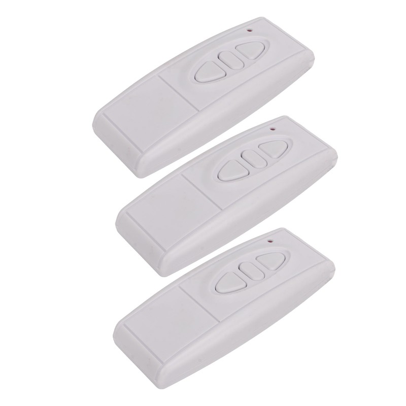 3PCS 433Mhz Garage Door Wireless Button Switch Garage Door Remote