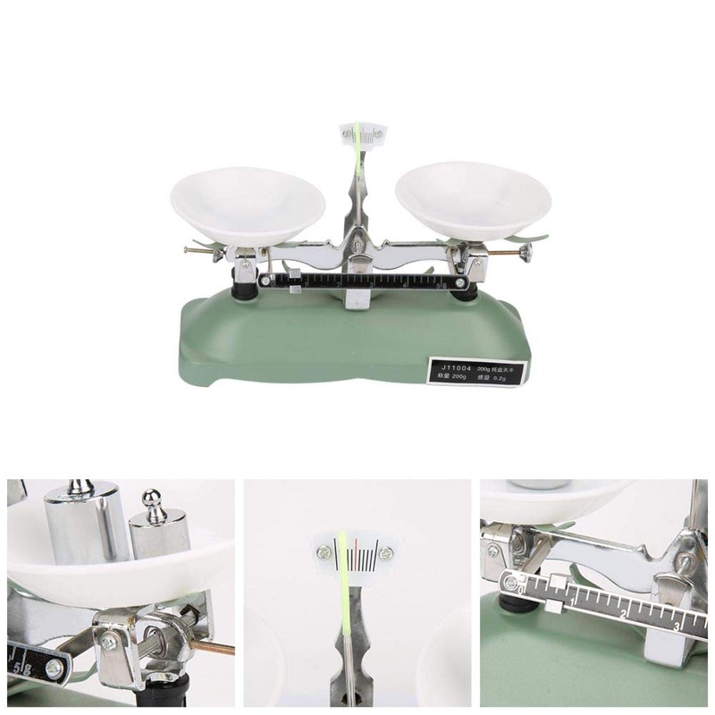 Mechanical Scale - 200g/0.2g Scale with Mechanical Bowl and Weights