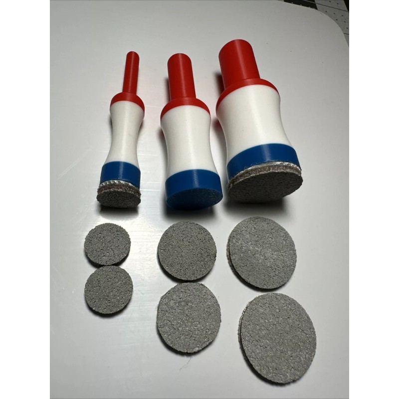 American Dream Custom Paint 3pc GOLD LEAF SPINNING SET 1/2