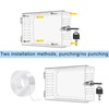 Universal Thermostat Lock Box with Key,Clear Large Thermostat Cover for
