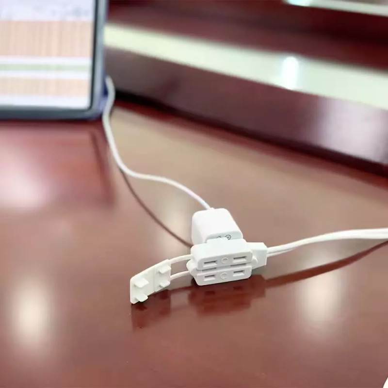 HDX 12 ft. 16/2 Light Duty Indoor Multi-Outlet Extension Cord