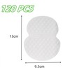 Einwegpads für Achselhöhlen, 120 Stück Achselschweißpads, schweißabsorbierende Achselpads für Herren