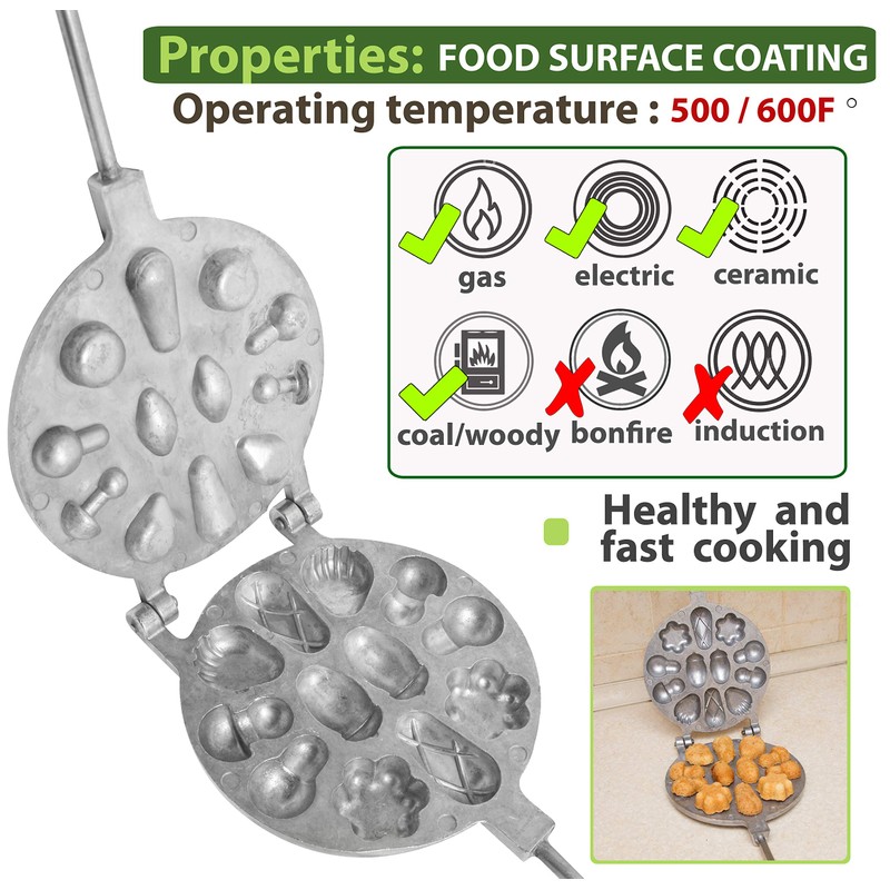 12 Cookie (assorted) Aluminum Marker assorted Russian Pastry Cookies Pastry