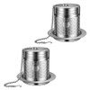 BOMANSI BOMS 2 Pack 316 Stainless Steel Tea Infuser for