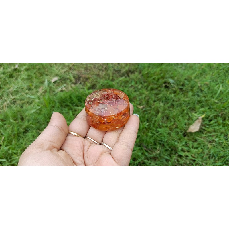 Jet International Carnelian Orgone Tower Buster Piezo Electric EMF Protection