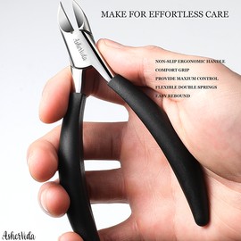 ASHERVIDA PROFESSIONAL INGROWN TOENAIL CLIPPER  SET- Heavy Duty Precision TOOLS