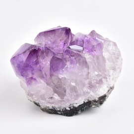 Amethyst Cluster Amethyst Geode Crystal 0.6-1.1 Lbs Raw Purple Amethyst for Chakra Healing Meditation Home Decor