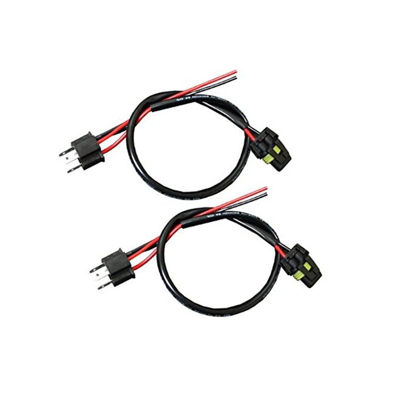 xenon hid connecter One PAIR H4 9003 HB2 HID wire