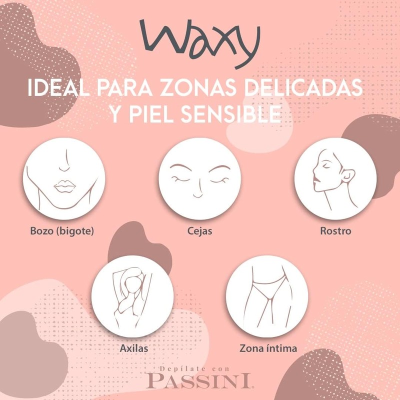Passini Cera Depilatoria Passini Piel Sensible 150g + Telas