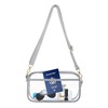 VOROLO Large Clear Crossbody Bag,Stadium Approved Small See Through Purse