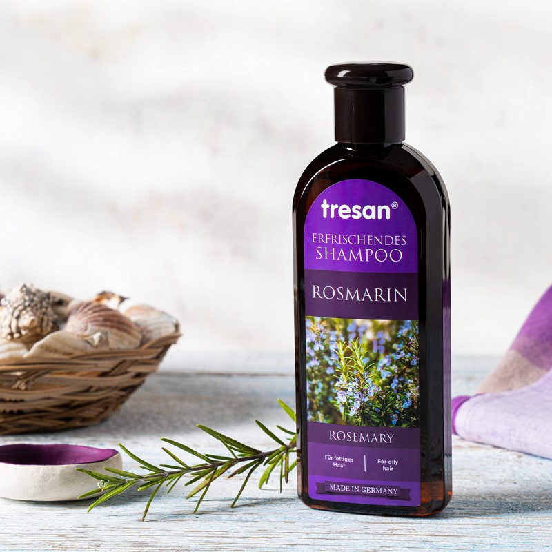 Tresan Rosemary Refreshing Shampoo for Oily Hair - Nourishing Volumising