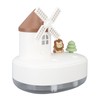 Windmill Music Box Humidifier Creative Bedroom Office Wireless Portable Rotating