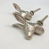 Silver Animal Metal Drawer Pulls Knobs Cupboard Bedroom Kitchen Upcycle