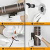 Tesjaso Modern Outdoor Wall Light with Dusk to Dawn Sensor,