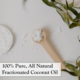 Coconut Carrier Oil (Fractionated) - 1 fl oz - Amber Glass Bottle w/Euro Dropper - GreenHealth