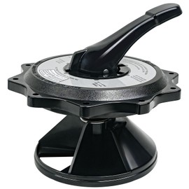 SPX0715BA3 Key Cover and Handle Assembly Compatible with Hayward Vari-flo 2-inch Multiport Valves SP0716, SP0715. SPX0715BA3 is compatible with Pro Series Top-Mount Sand Filter Models S220T2, S270T.