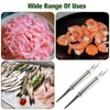 2 Pcs 5 in 1 Multifunctional Shrimp Deveining Tool, Sturdy