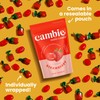 Strawberry Hard Candy Individually Wrapped by Cambie, 1 lb of