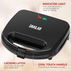 ABS07 Sandwich Maker, 2 Slice Grilled Cheese Maker with Non-stick
