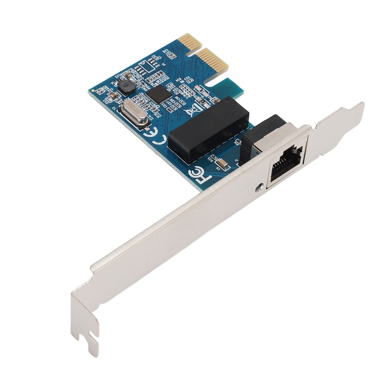 PC Network Card Single RJ45 Port Diskless Function PCIe Gigabit