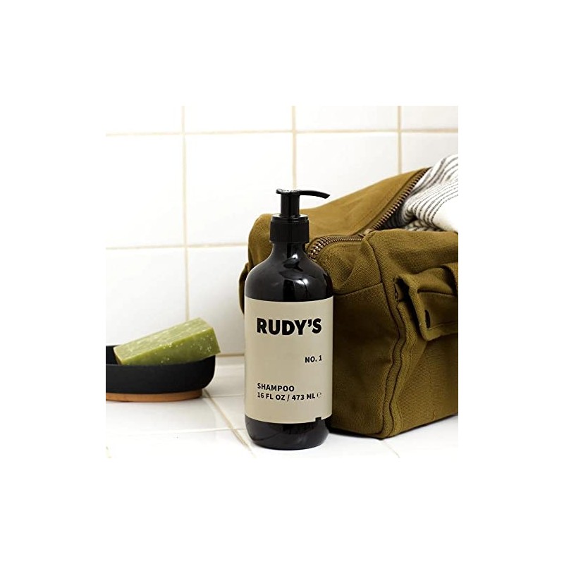 Rudy's No. 1 Sulfate Free Shampoo, For Everybody, Natural Ingredients