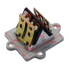 2EXTREME Standard Membranblock kompatibel für ATU Explorer Spin GE 50, KEEWAY RY8 50, Race GT 50, MOTOWELL Magnet RS 2T, YAMAHA Aerox 50, APRILIA SR50 LC, PEGASUS Sky I 50, TGB Sky 1 50