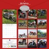 2025 Square Wall Calendar - Retro Motorbikes 12 x 12