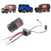 RC Crawler Car Motor ESC Set 550 55T Brushed Motor