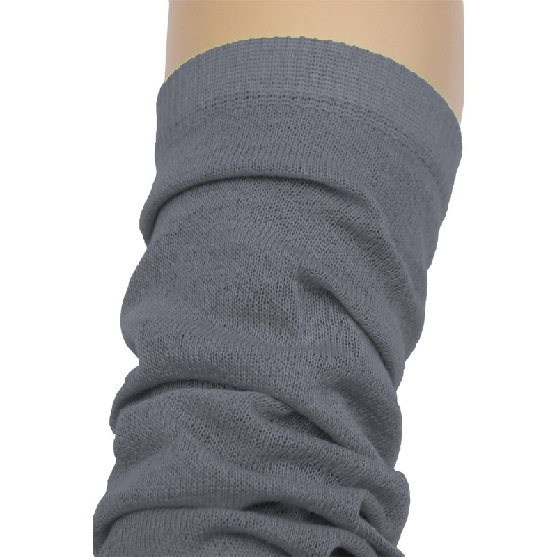 Crazy Chick® Deluxe Luxurious Ladies 80's Plain Ribbed Leg Warmers