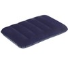TRIXES Large Navy Blue Inflatable Pillow - Blow up Cushion