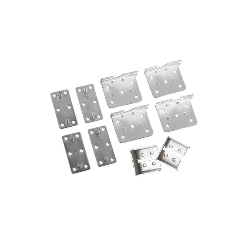 10PC Bed Brackets Set Heavy Duty Fittings Connectors Replacements Cubes