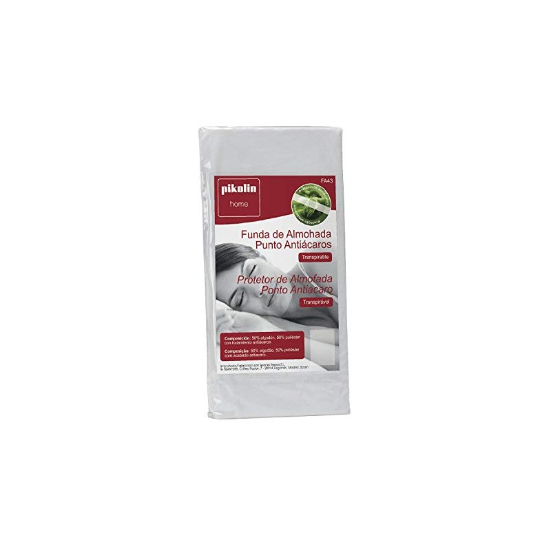 Pikolin Home Cushion Cover, Breathable, Mite-Proof 70 x 40 cm,