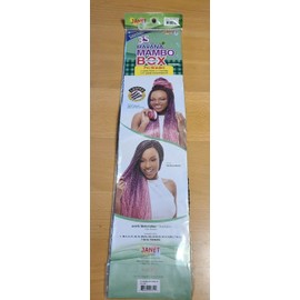 Janet Collection 3S HAVANA MAMBO BOX BRAID 18" - JANET COLLECTION SYNTHETIC CROCHET BRAIDING HAIR