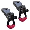 TIOYAR Front Demon Bracket Tow Hook Shackle Mount Kit Compatible