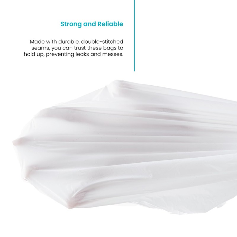 Home Zone Living 12 Gallon Kitchen Trash Bags with Drawstring