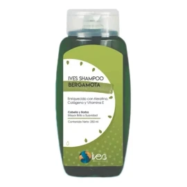 IVES MEXICO Shampoo Bergamota Y Keratina / Cabello Y Barba / Marca  Ives