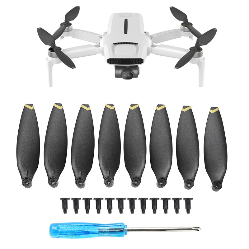EIMSOAH 8Pcs Drone Propellers Folding Quadcopter Accessories Spare Parts for
