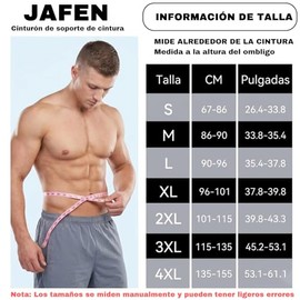 Soporte Lumbar para Hombres y Mujeres, Faja Lumbar Ajustable (M)
