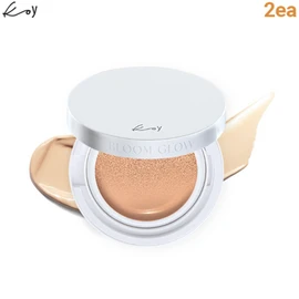 KOY Bloom Glow All Day Silky Cushion 13g*2ea, Shade:21C Natural Beige
