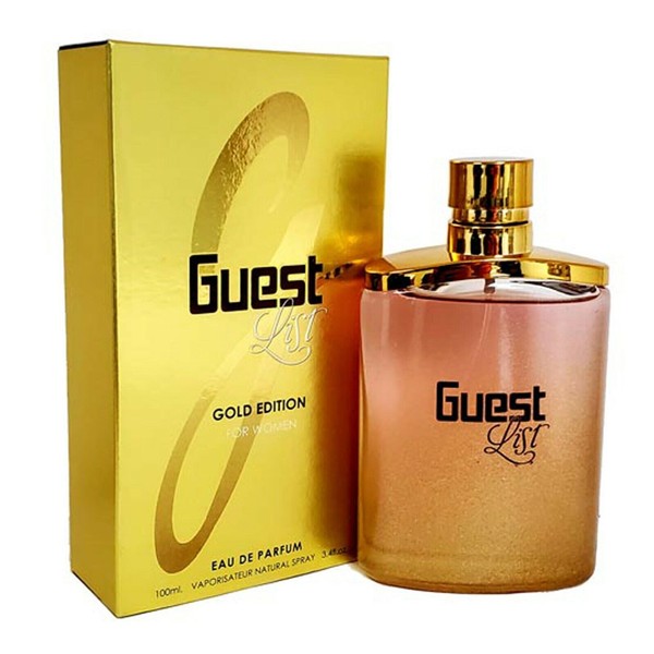 Mirage GUEST LIST Gold Edition 3.4 Oz EDP Women's Perfume