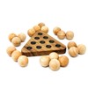 Cannonball Pyramid Puzzle - Premium Wooden Brainteaser Puzzle Gift -