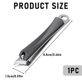 Ingrown Nail Clippers Slanted Curved Ingrown Toenail Clippers Stainless Steel Angled Nail Clippers for Thick Toenails Ingrown Toenail Remover Ingrown Toenail Removal Kit for Seniors Men Women