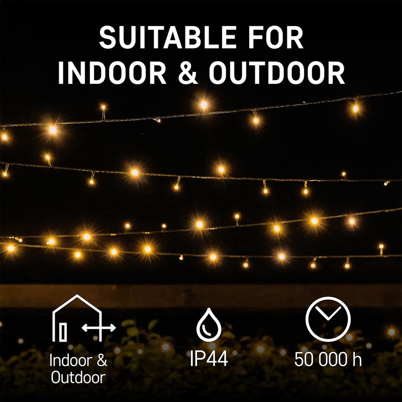 Emos Xmas classic light chains.