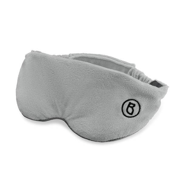 BARMY Weighted Sleep Mask for Women and Men (0.8lb/13oz, 5 Colors) Weighted Eye Mask for Sleeping, Eye Cover Blocks Light Helps Relaxation and Night Sleep, Comfortable Blackout Sleeping Mask, Gray