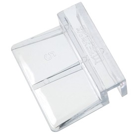 MEETOOT 4pcs Acrylic Fish Tank Bracket - 5mm Aquarium Support Tools, Clear Glass Cover Clip Holder