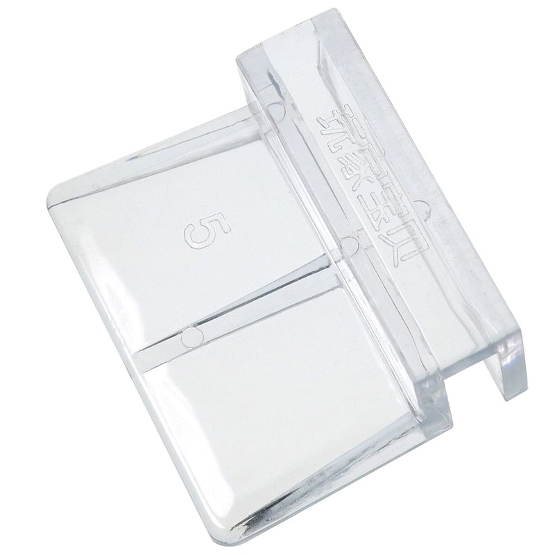 MEETOOT 4pcs Acrylic Fish Tank Bracket - 5mm Aquarium Support